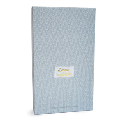 Doudou Hase mit Schmusetuch, weiss