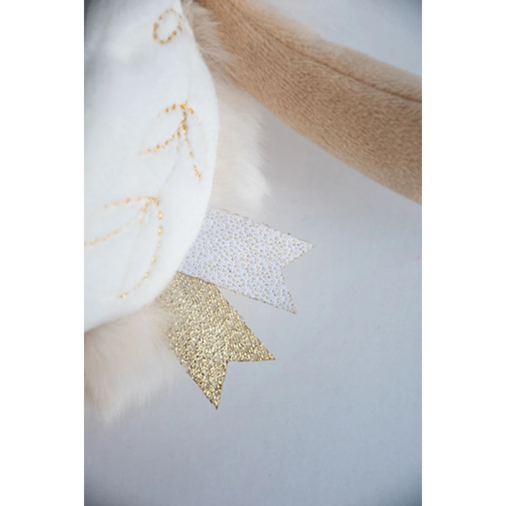 Doudou Hase mit Schmusetuch, weiss