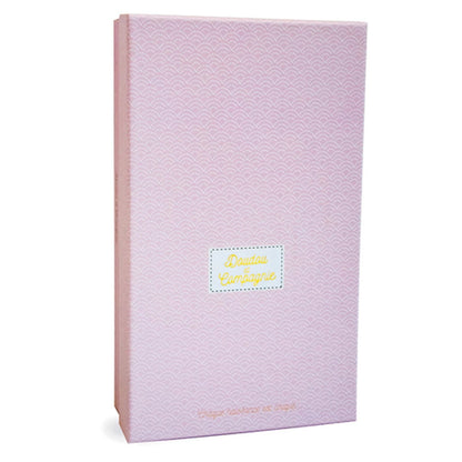 Doudou Hase mit Schmusetuch, rosa