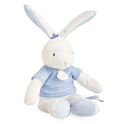 Doudou peluche lapin marin