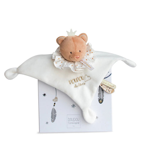 Doudou Traumfänger Bär Schmusetuch 20cm