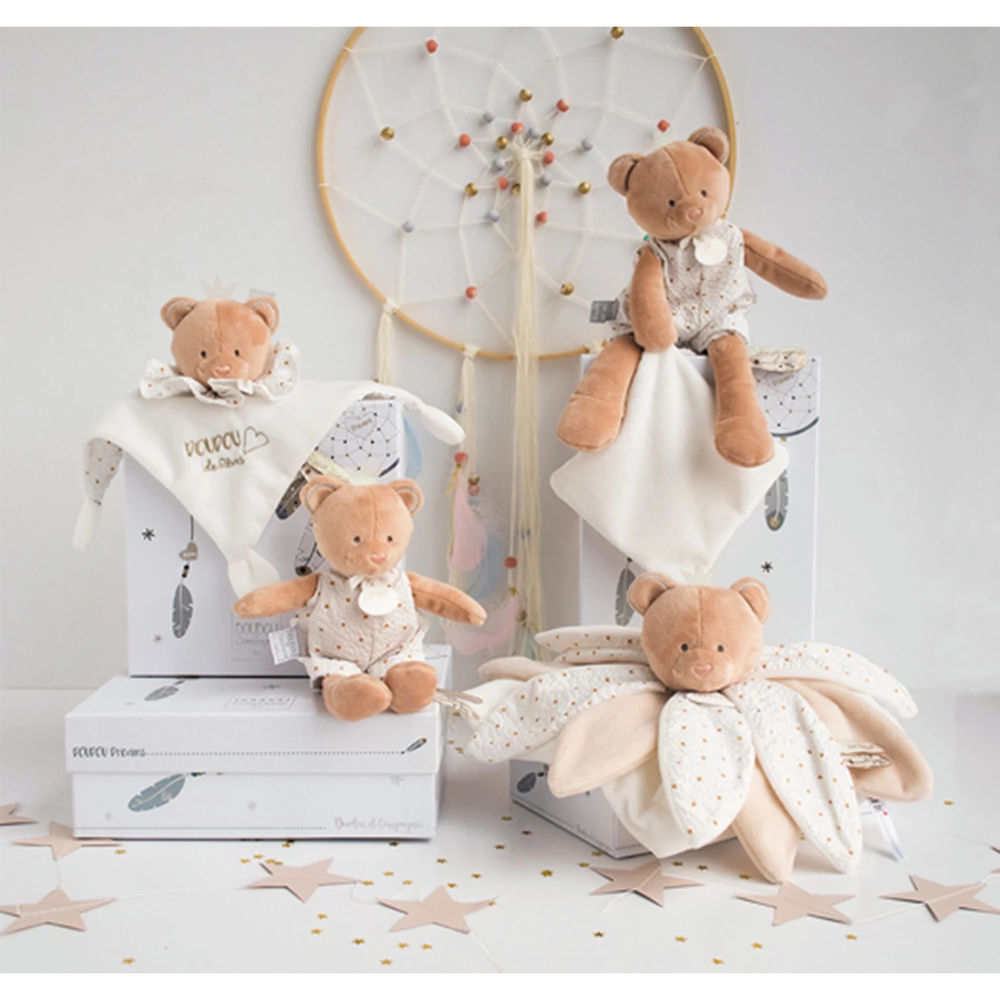 Doudou dream catcher bear comfort blanket 20cm