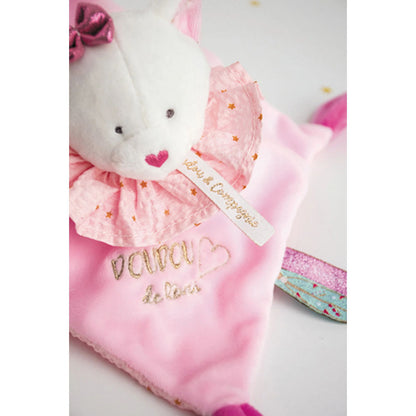 Doudou dream catcher cat cuddle blanket 20cm