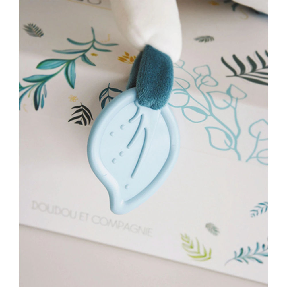 Doudou Koala with baby and teething ring 25cm