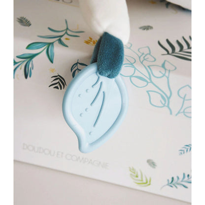 Doudou Koala with baby and teething ring 25cm