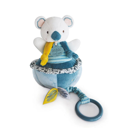 Doudou Koala boîte à musique musicale 20cm