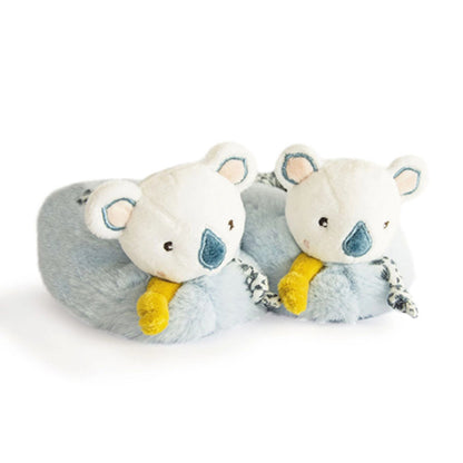 Doudou Koala Footies with Rattle 0-6M