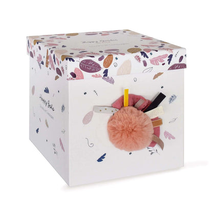 Doudou Happy Boho lapin, terre cuite 25cm