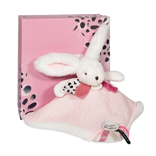 Doudou Happy Blush Schmusetuch rosa 25cm