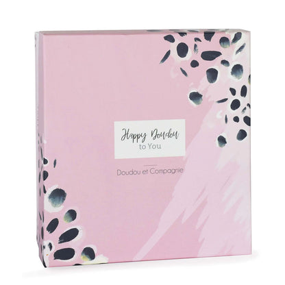 Doudou Happy Blush Schmusetuch rosa 25cm