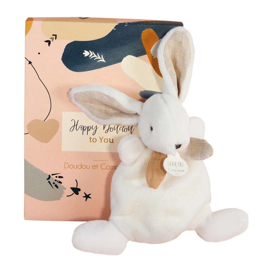 Doudou Happy Wild Hase Schmusetuch 17cm