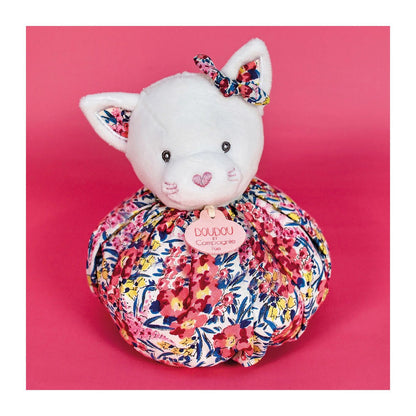 Doudou Boule Katze Schmusetuch 25cm
