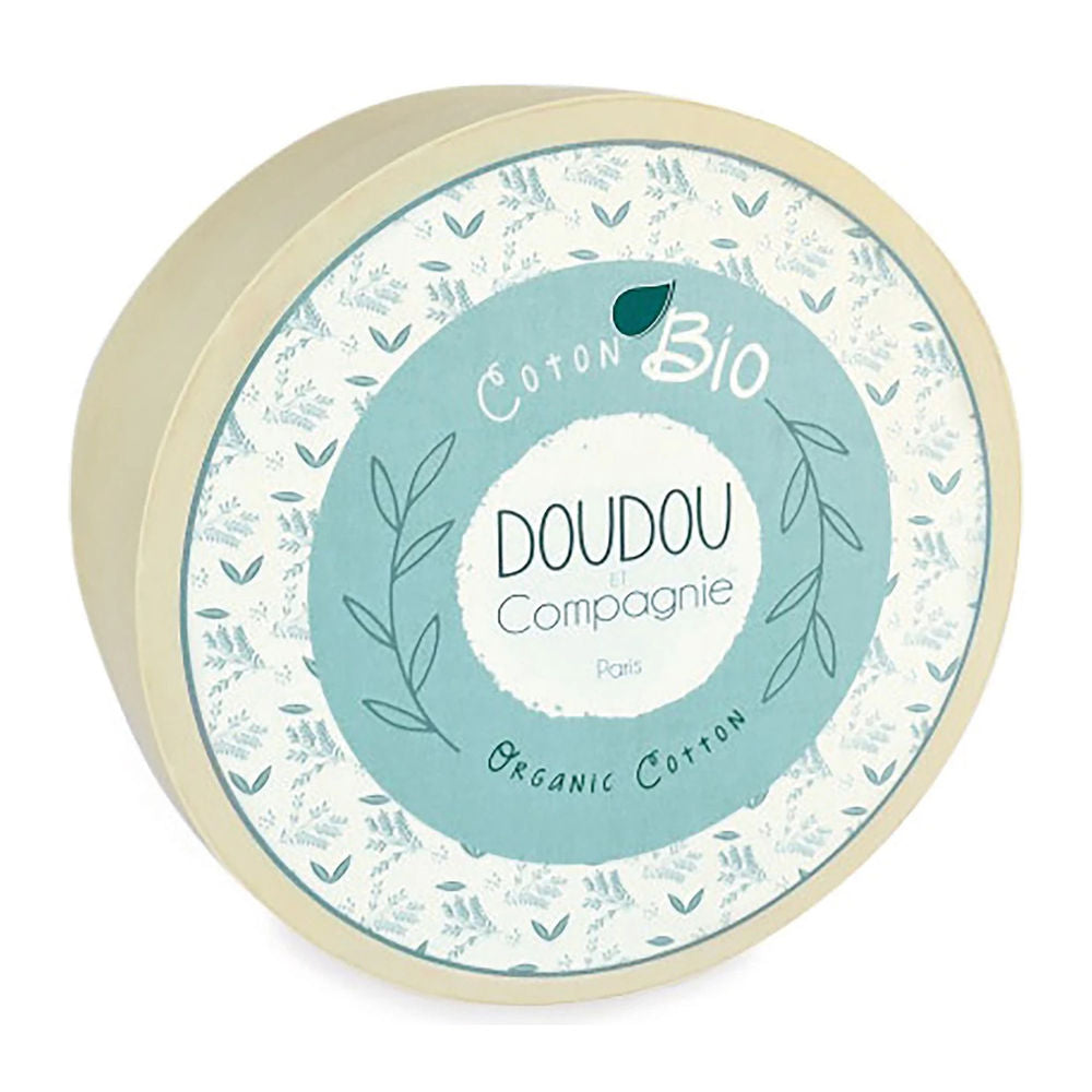 Doudou Bio Maus mit Schmusetuch,olivgrün 15cm