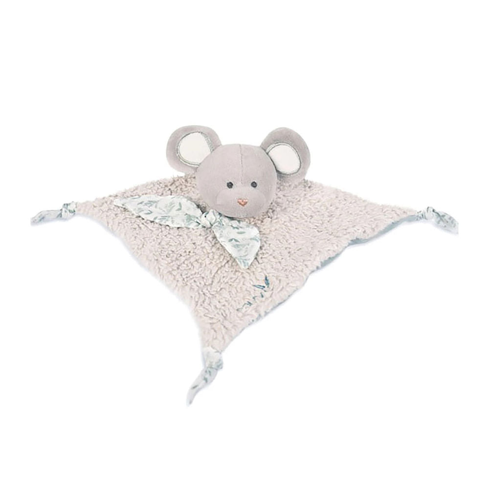 Doudou Bio Maus Schmusetuch,olivgrün 25cm