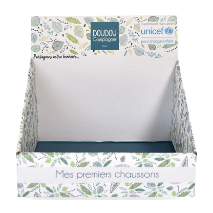 Doudou Unicef Füsslinge mit Rassel Roter Panda 0-6M