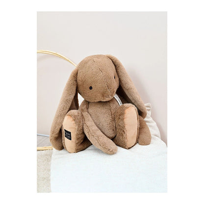 Doudou lapin, noisette 50cm