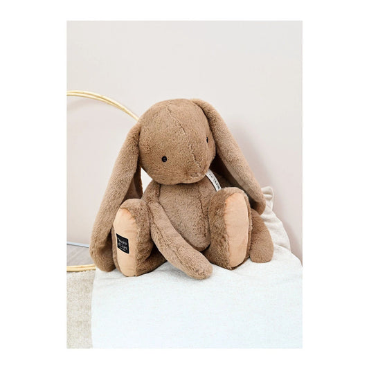 Doudou lapin, noisette 50cm