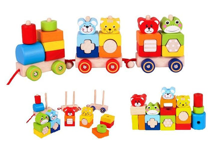 Playba Construction Train, with 4 figures