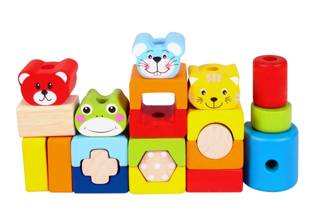 Playba Construction Train, with 4 figures