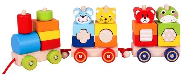 Playba Construction Train, with 4 figures