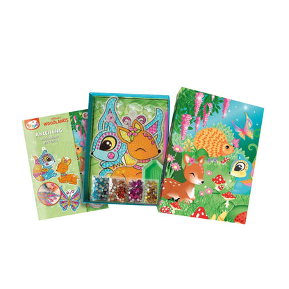 Autocollants de fenêtre à paillettes Artista