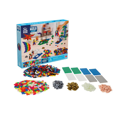 Plus-Plus Learn to Build Super Set 1200 pcs