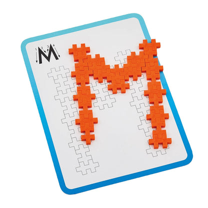 Plus-plus 600 blocs de construction créatifs ABC et 123