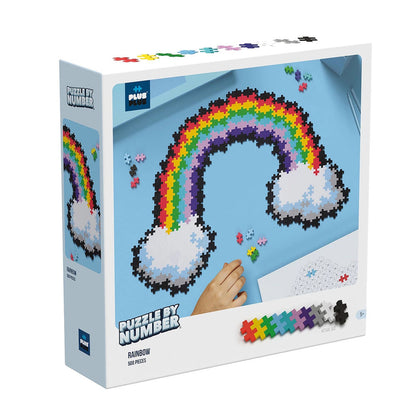 Plus-plus 500 Kreativ Bausteine Puzzle Regenbogen