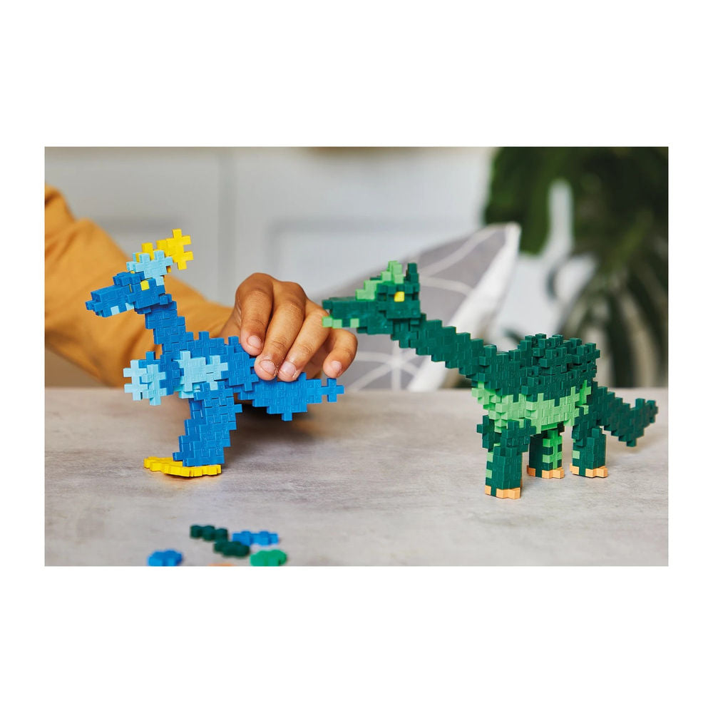 Plus-plus 600 blocs de construction créatifs dinosaures
