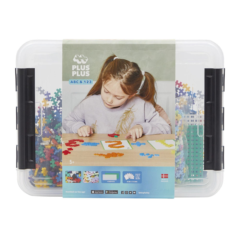 Plus Plus 2000 Creative Building Blocks ABC &amp; 123