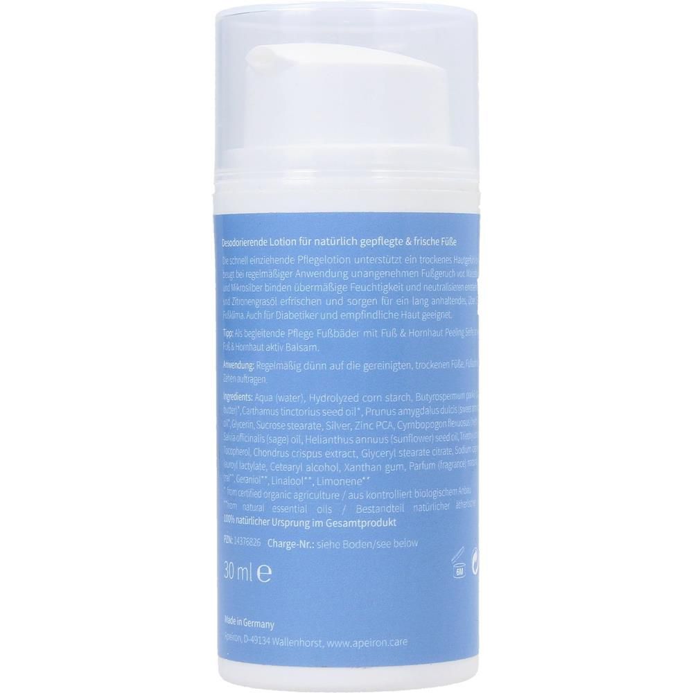 Apeiron Fussdeo Pflege-Lotion, 30 ml
