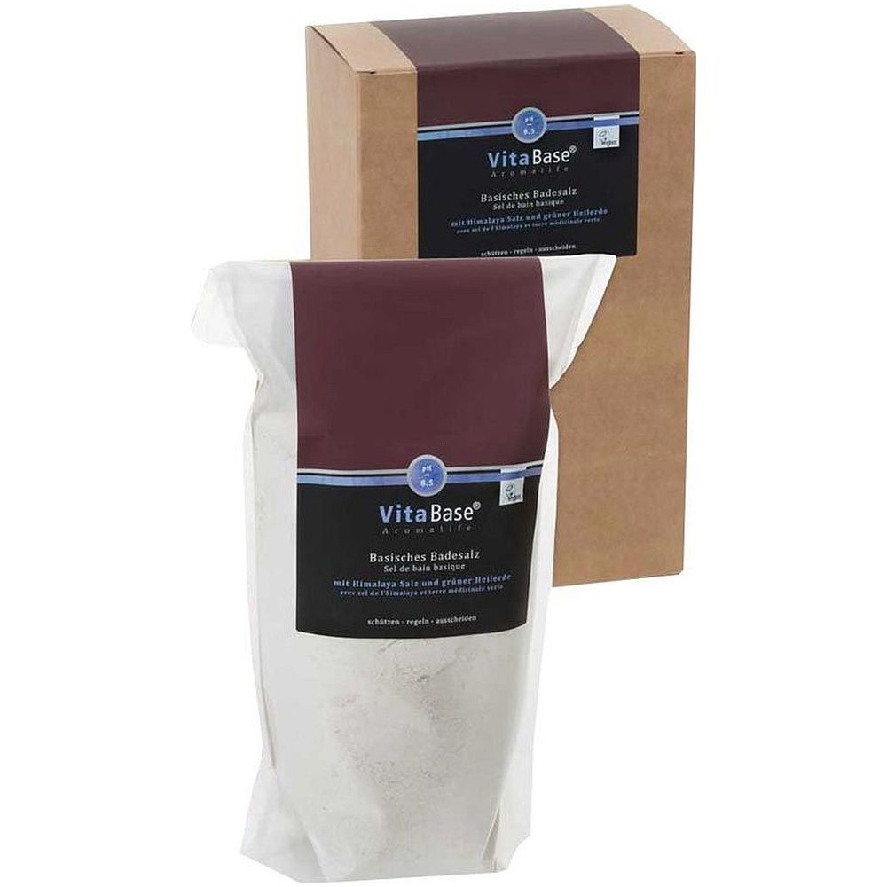 Aromalife Vitabase Basisches Badesalz, 1000 g