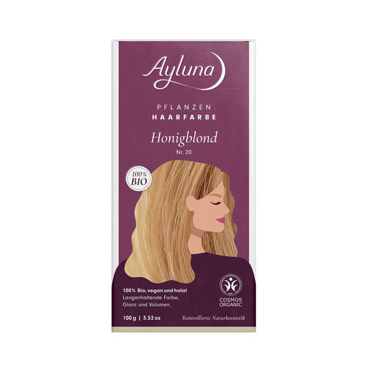 Ayluna Herbal Hair Color Honey Blonde, 100 g