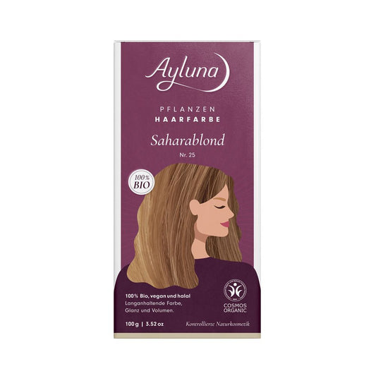 Ayluna Herbal Hair Color Sahara Blonde, 100 g