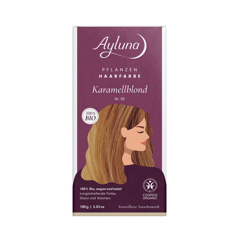 Coloration végétale Ayluna blond caramel, 100 g