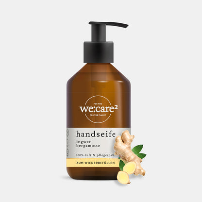 we:care2 Handseife, Ingwer-Bergamotte, 250 ml