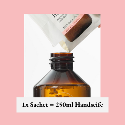 we:care2 Handseifen-Granulat, Magnolie-Sandelholz, 29 g