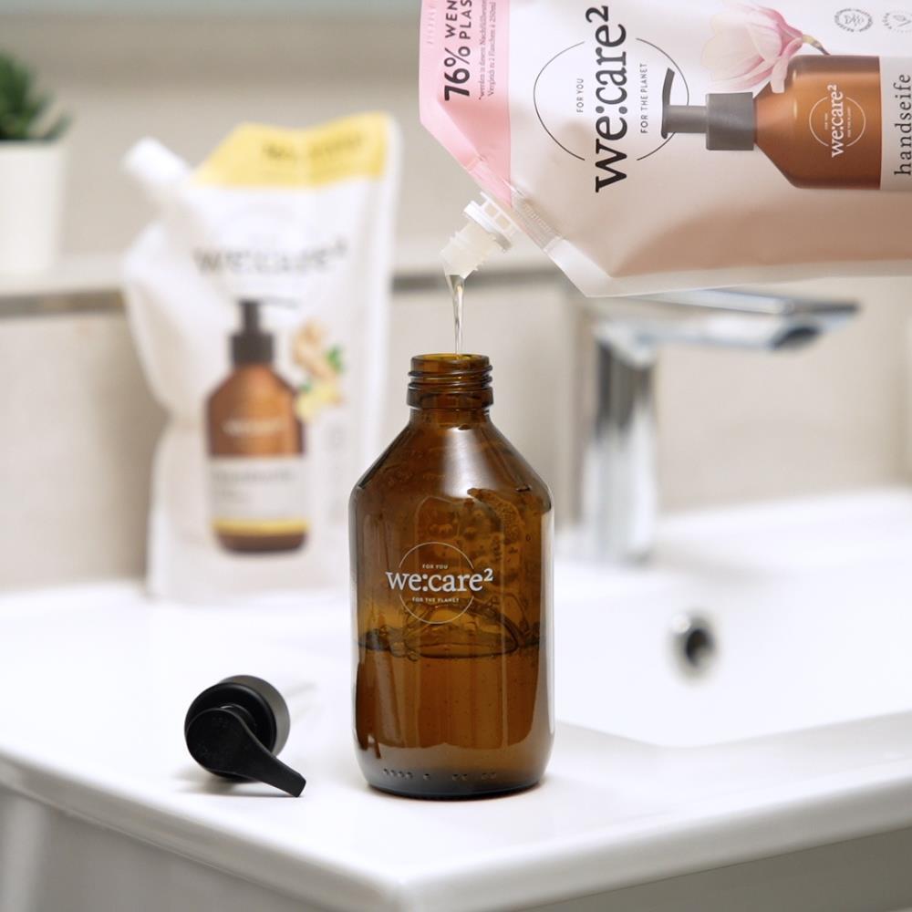 we:care2 Nachfüllbeutel Handseife, Ingwer-Bergamotte, 500 ml