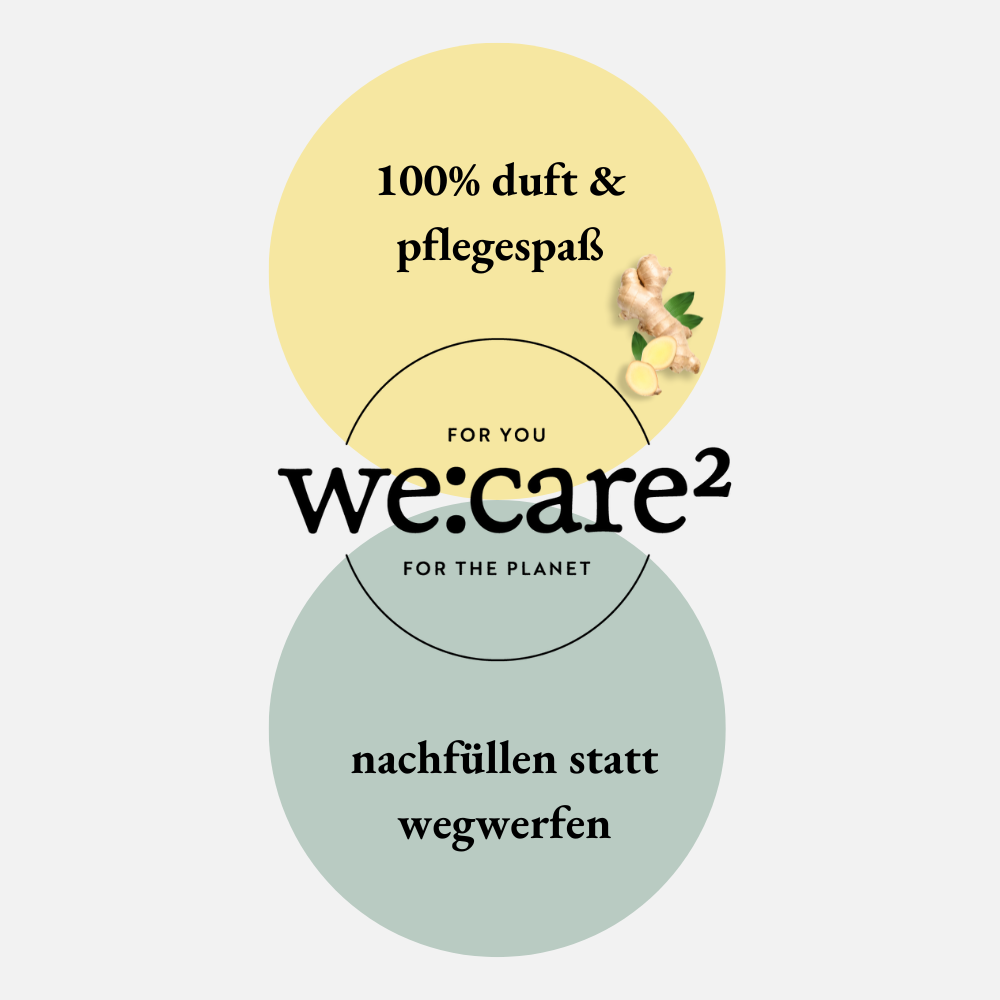 we:care2 Handseife, Ingwer-Bergamotte, 250 ml