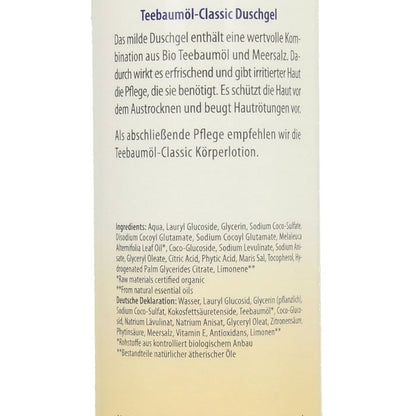 CMD Naturkosmetik Teebaumöl Duschgel, 200 ml