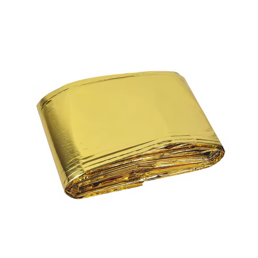 Outdoor Notfalldecke XL, 160x210 cm, Gold/Silber