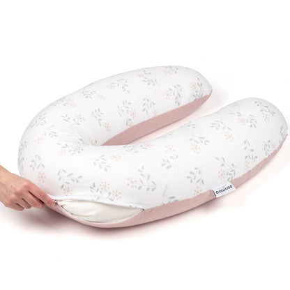 DOOMOO housse de coussin d'allaitement Buddy Spring rose