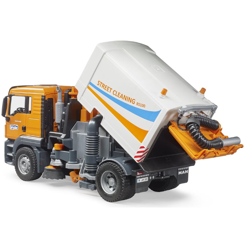 Nettoyage des rues du camion Brother MAN TGS