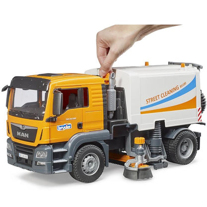 Nettoyage des rues du camion Brother MAN TGS