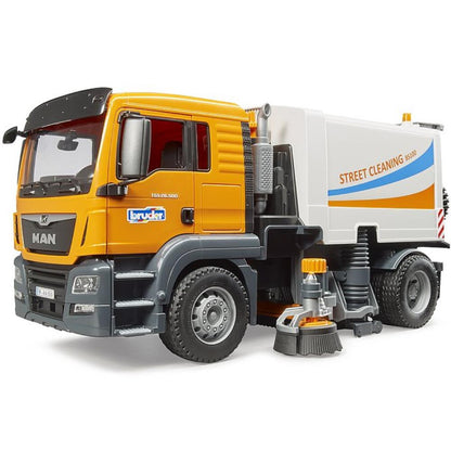 Nettoyage des rues du camion Brother MAN TGS