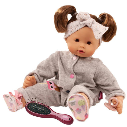 Götz Maxy Muffin 42 cm cheveux bruns