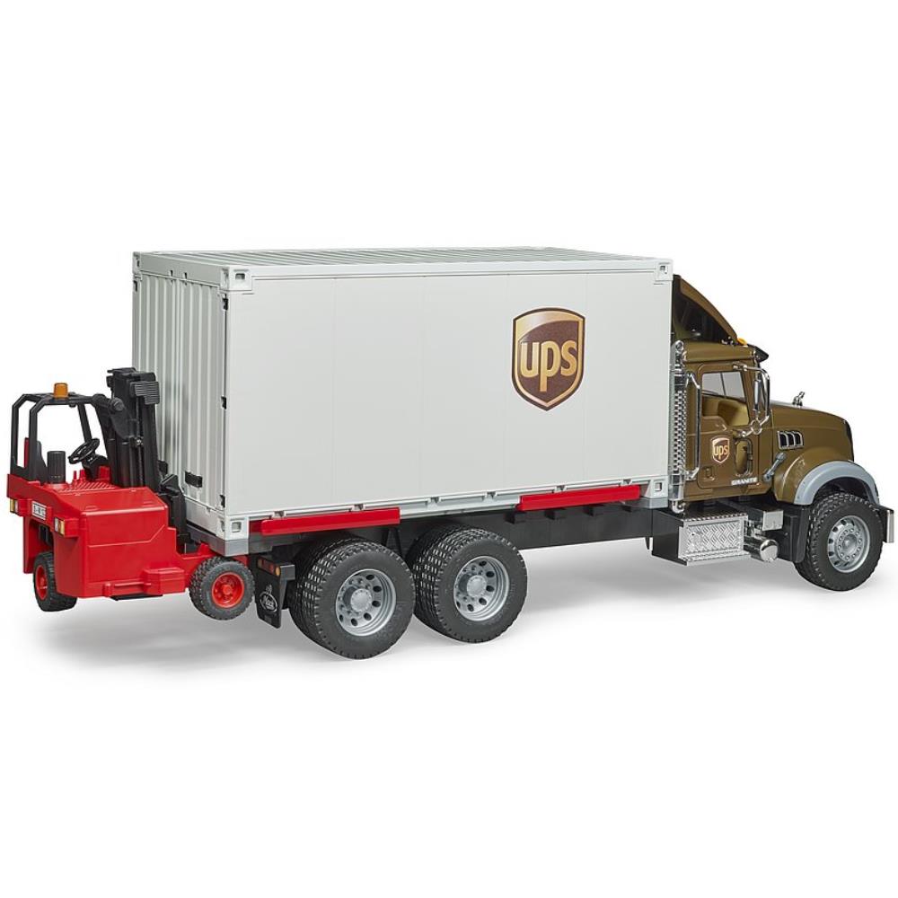 Camion logistique Brother Mack Granite UPS