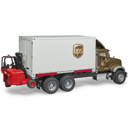 Camion logistique Brother Mack Granite UPS