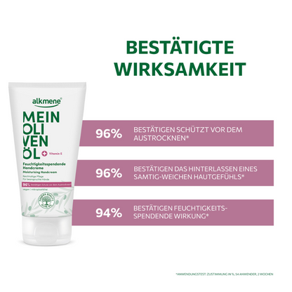 MEIN OLIVENÖL, Feuchtigkeitsspendende Handcreme, 75 ml