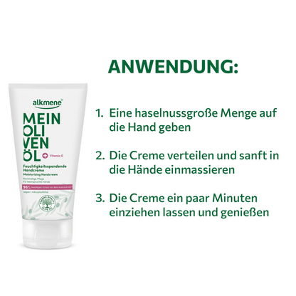 MEIN OLIVENÖL, Feuchtigkeitsspendende Handcreme, 75 ml